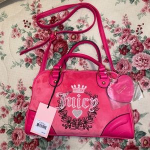 Juicy Couture heritage bowler bag